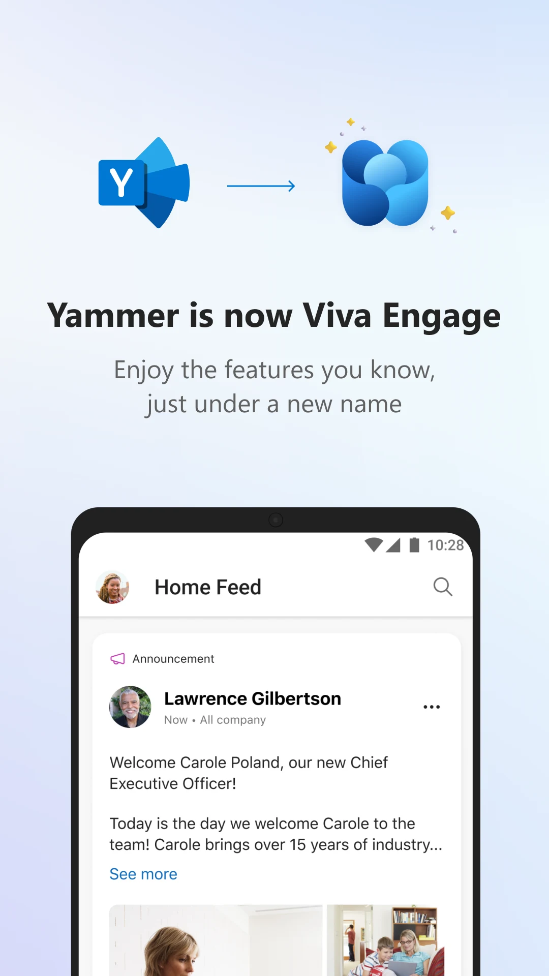 Viva Engage screenshot